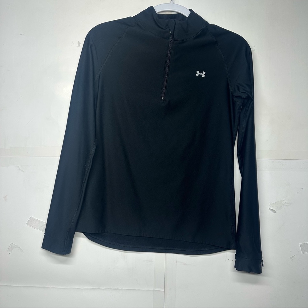 Under Armour Black Quarter Zip Top women’s medium